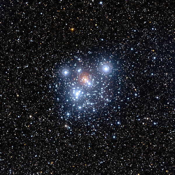 NGC 4755 Jewel Box Open Cluster (credit:- ESO La Silla Observatory)
