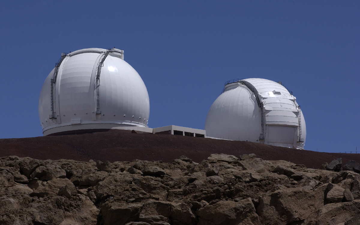 W. M. Keck Observatory (credit:- T. Wynne / JPL)