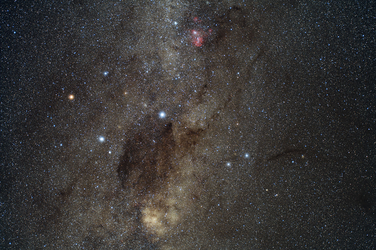 Coalsack Dark Nebula - Caldwell 99 (credit:- ESO Yuri Beletsky)