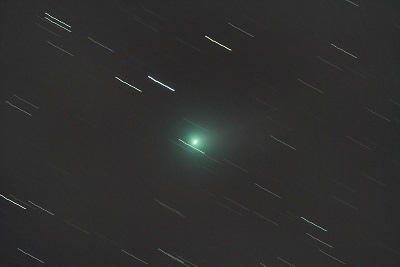 Comet Lovejoy on November 13. 2013 (credit:- http://beardedgit.com/?p=9982)