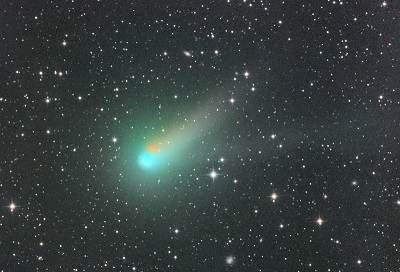 Comet Catalina on August 10, 2015 (credit - Kenny Astrom/Siding Spring)