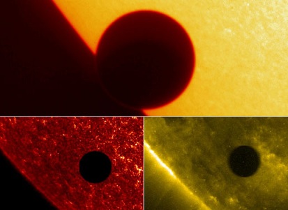 Venus 2004 transit as seen by NASA's Sun observing TRACE spacecraft