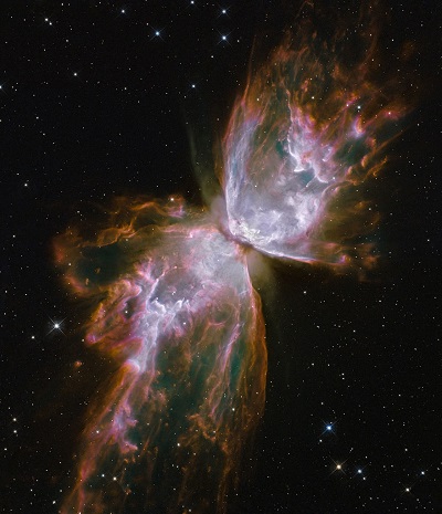 NGC 6302 (credit:- NASA, ESA, and The Hubble Heritage Team (STScI/AURA))