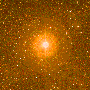 Mu Cephei (credit:- ESO Digitized Survey)